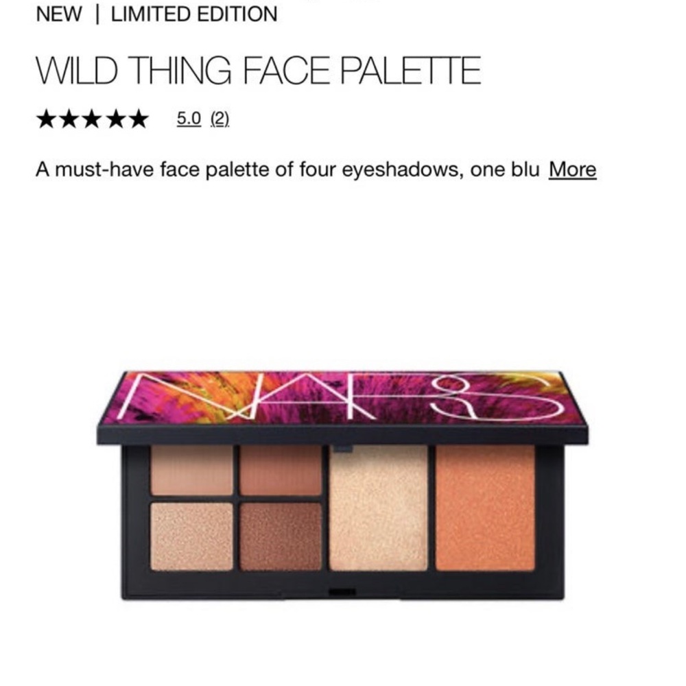 NARS wild thing face palette